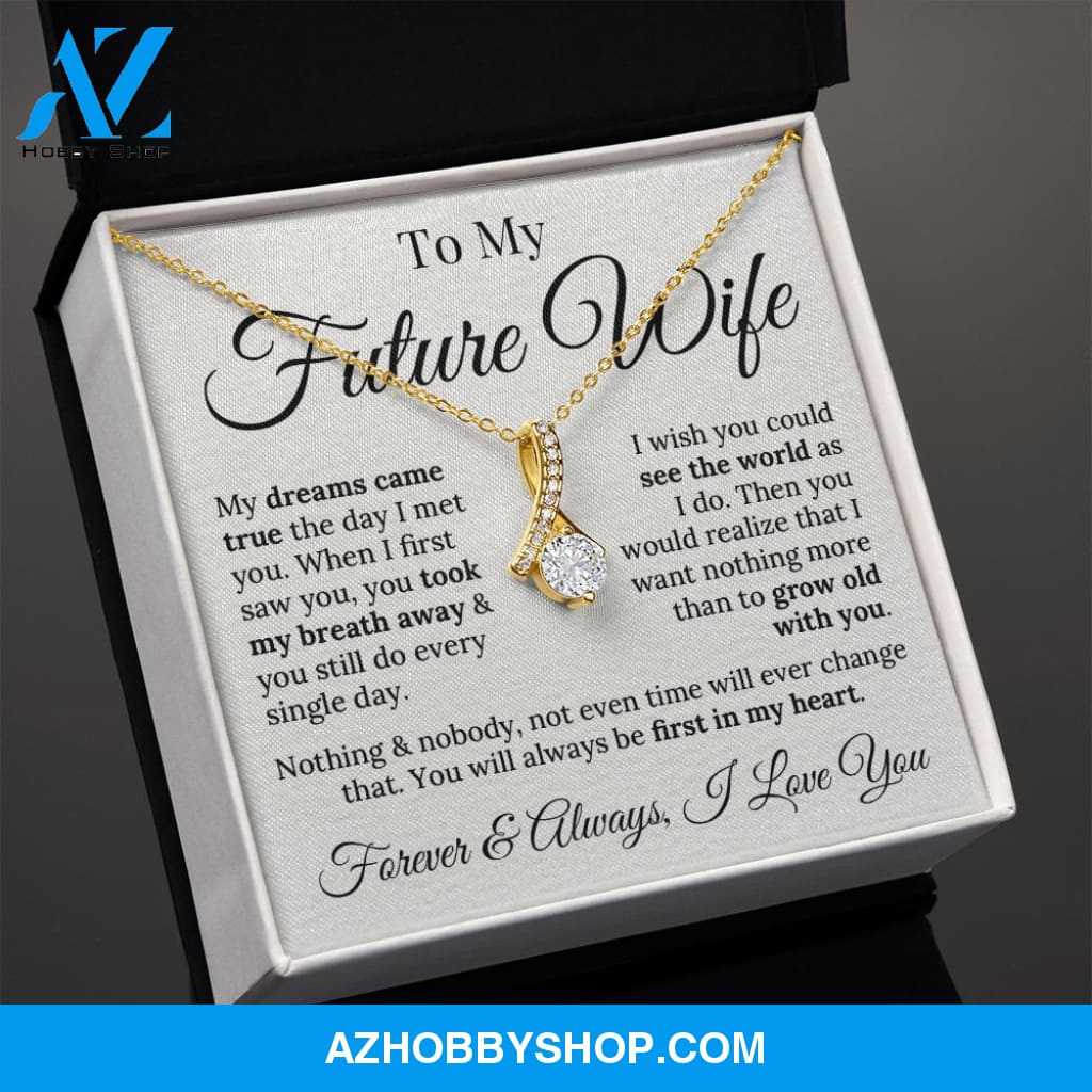 Future Wife First In My Heart Necklace