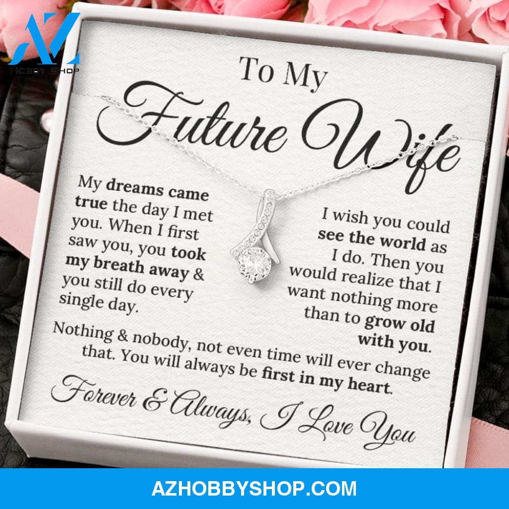Future Wife First In My Heart Necklace