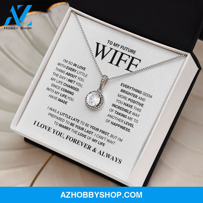 Future Wife - Love Of My Life - Eternal Hope Silver Necklace