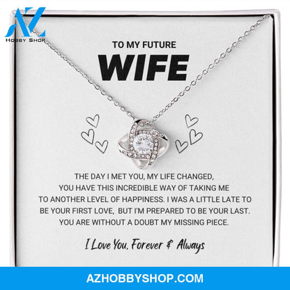 Future Wife - My Missing Piece - Love Knot Necklace