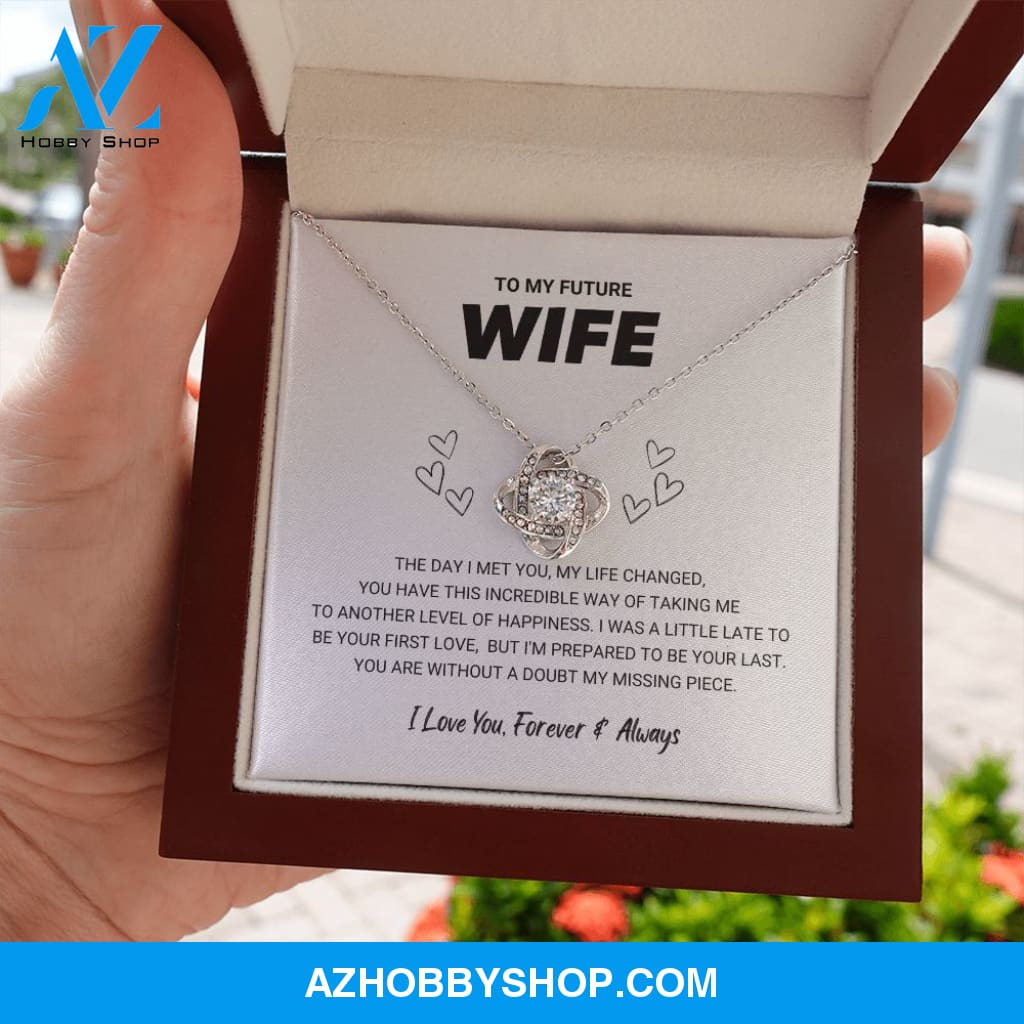 Future Wife - My Missing Piece - Love Knot Necklace