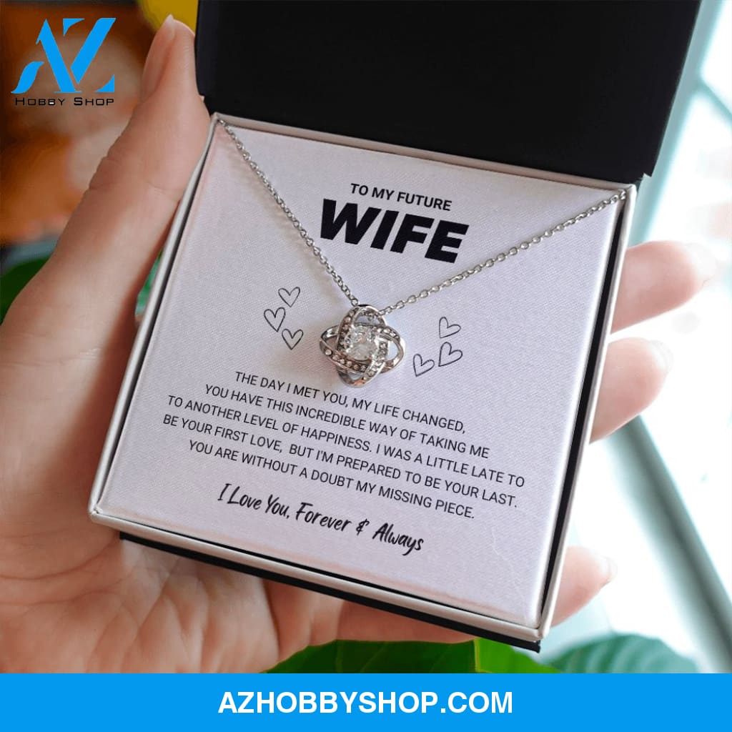 Future Wife - My Missing Piece - Love Knot Necklace