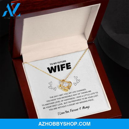 Future Wife - My Missing Piece - Love Knot Necklace