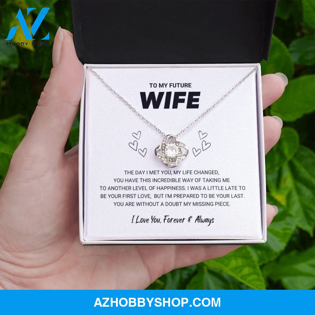 Future Wife - My Missing Piece - Love Knot Necklace