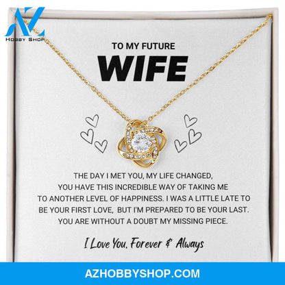 Future Wife - My Missing Piece - Love Knot Necklace