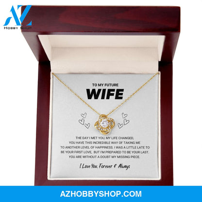Future Wife - My Missing Piece - Love Knot Necklace