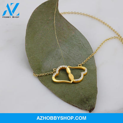 (Future Wife) One Wish - Solid Gold with Diamonds Necklace