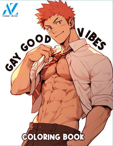 Gay Good Vibes 30 Pages Printable Coloring Book