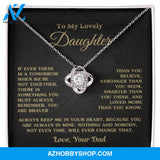 Gift For Daughter "Always Keep Me In Your Heart Love Dad" Necklace