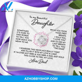 Gift for Daughter - "First Breath" Silver Necklace From Dad