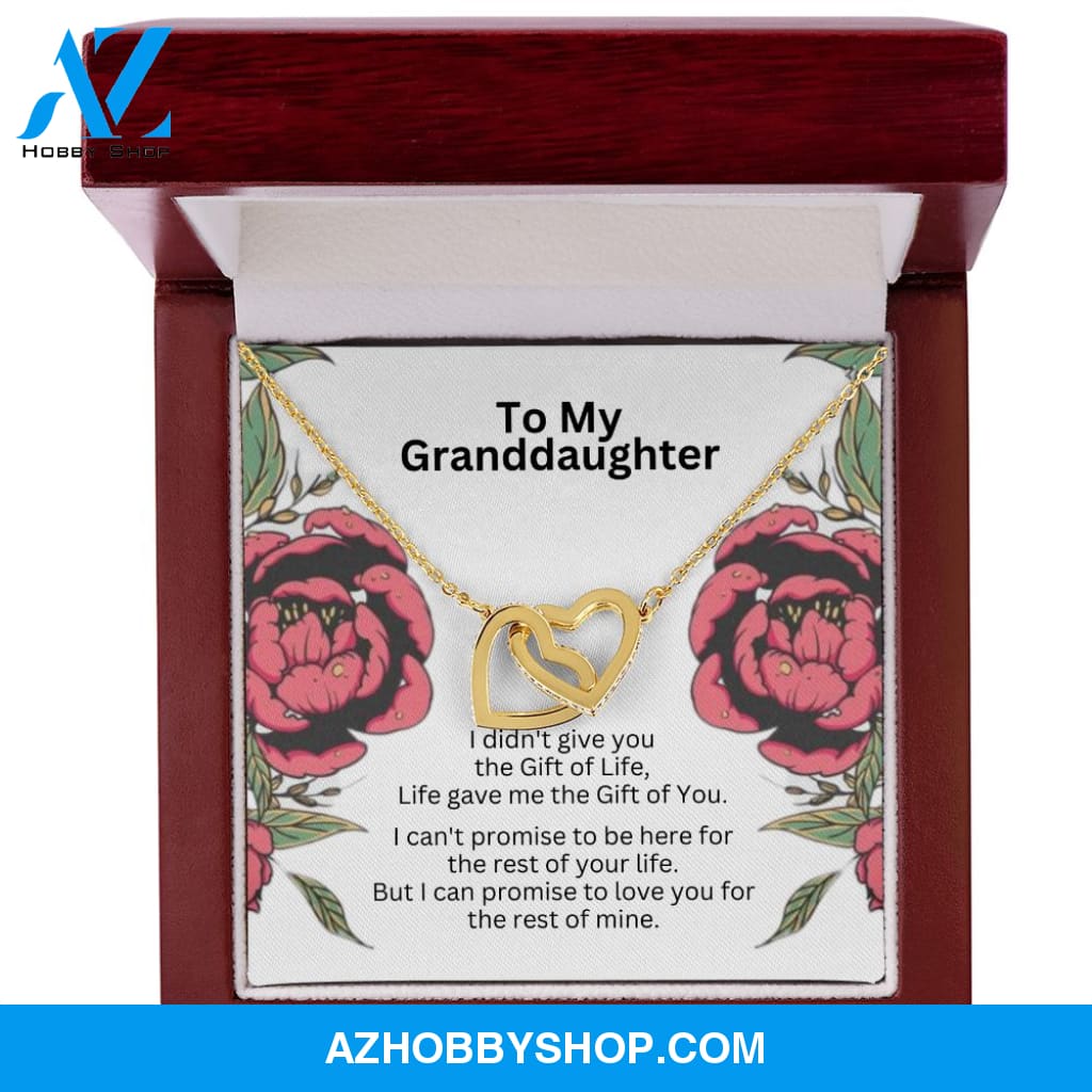 Gift Of You' - Interlocking Hearts Silver Necklace