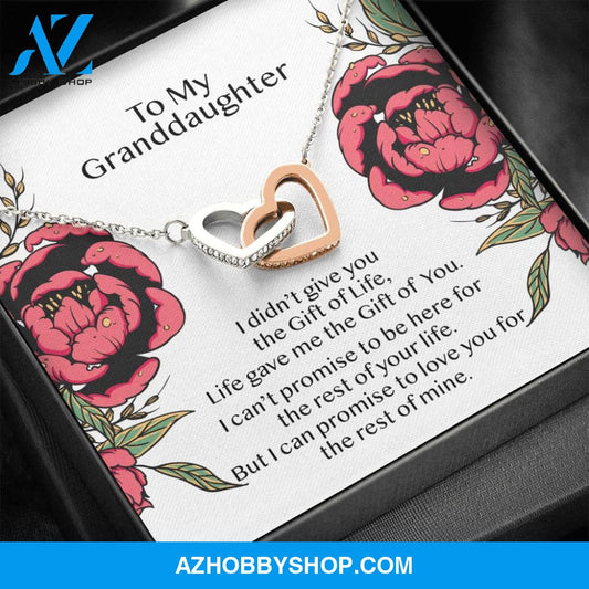 Gift Of You' - Interlocking Hearts Silver Necklace