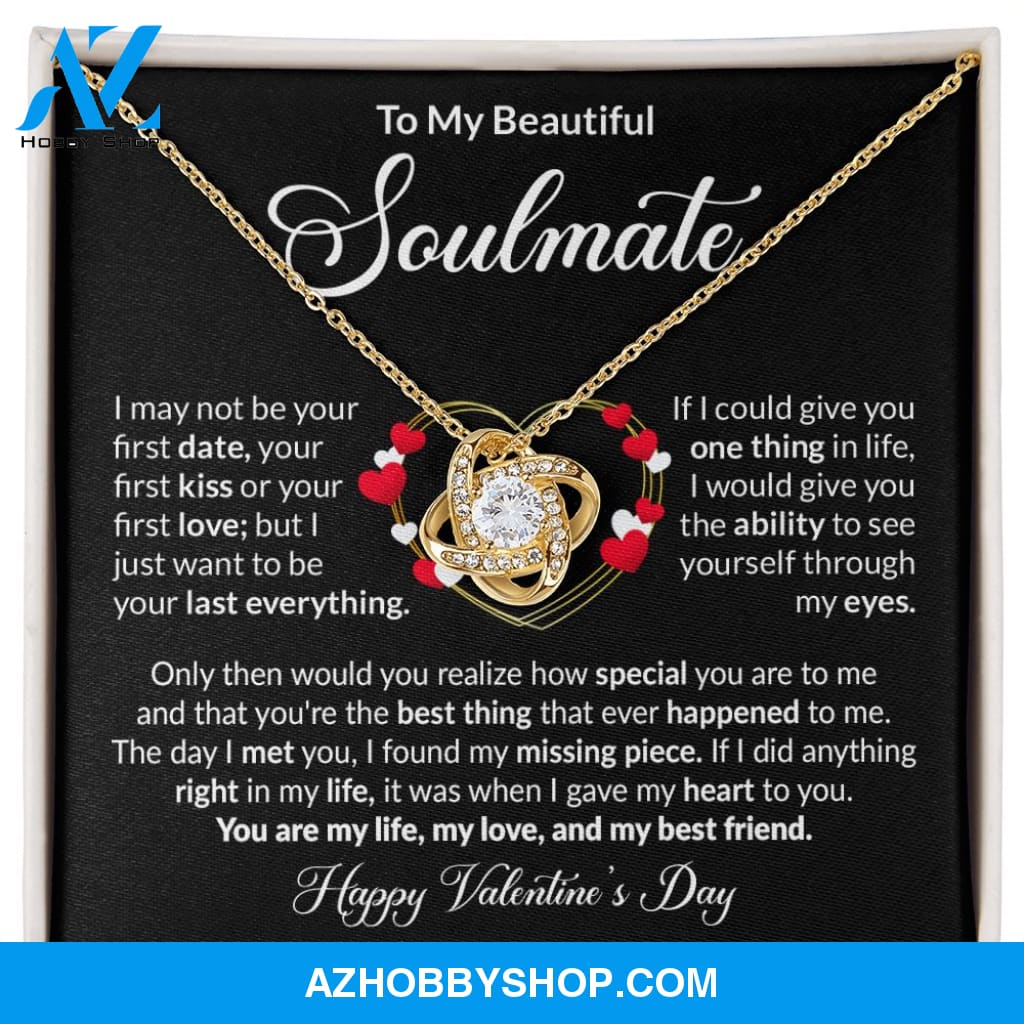 Gift to My Beautiful Soulmate | Love Knot