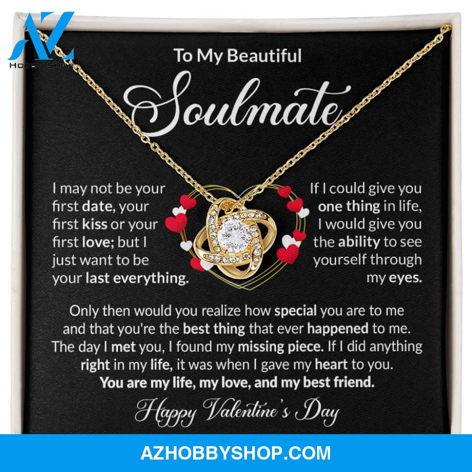 Gift to My Beautiful Soulmate | Love Knot