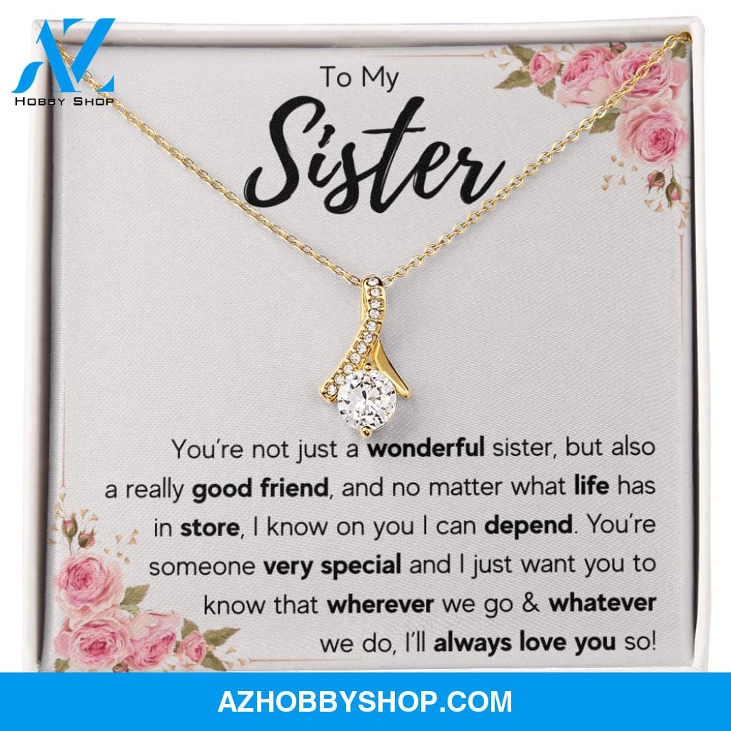 gifts for sister from brother sister birthday little sister jewerly gifts for sister necklace gift set sisters pendant necklace