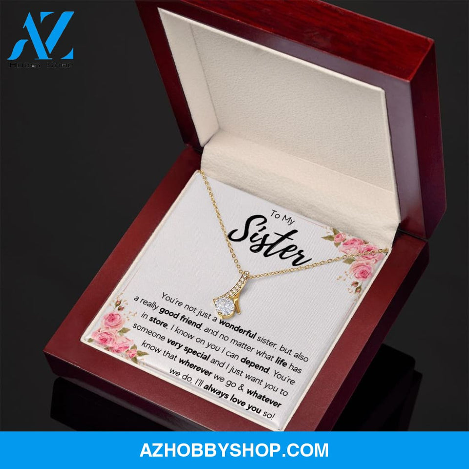 gifts for sister from brother sister birthday little sister jewerly gifts for sister necklace gift set sisters pendant necklace