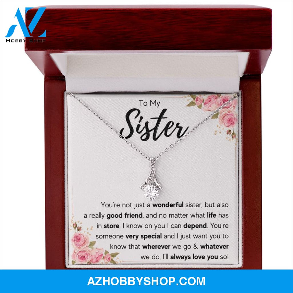 gifts for sister from brother sister birthday little sister jewerly gifts for sister necklace gift set sisters pendant necklace