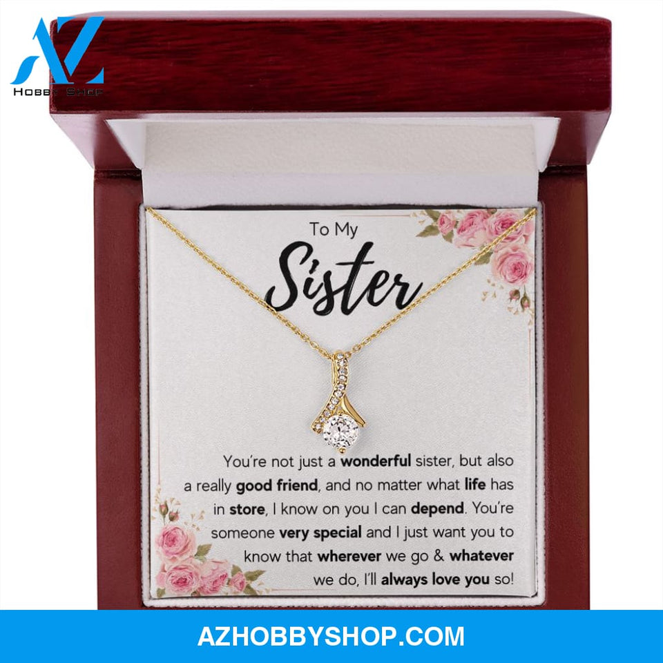gifts for sister from brother sister birthday little sister jewerly gifts for sister necklace gift set sisters pendant necklace