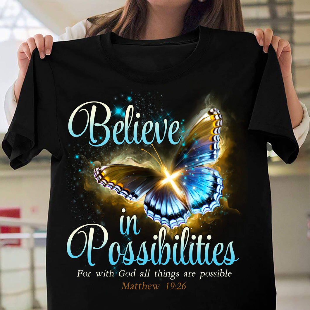 Stunning butterfly - Believe in possibilities Jesus Apparel
