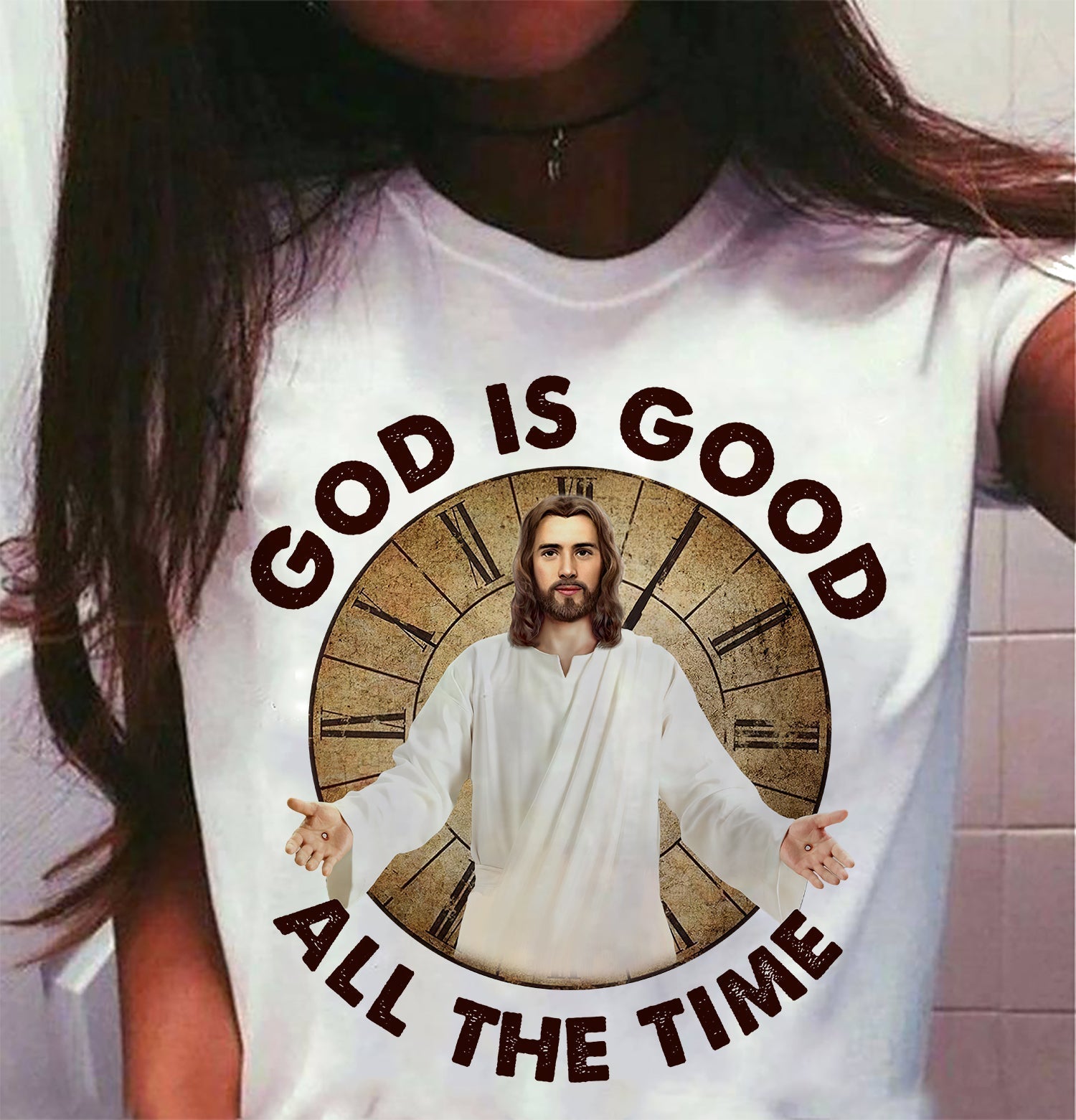 Jesus, Pray, Christian - God is good all the time Apparel