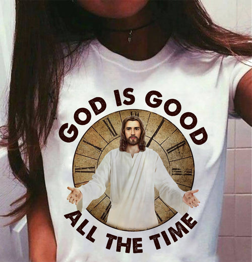 Jesus, Pray, Christian - God is good all the time Apparel