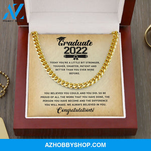 Graduation 2023 - New Horizonts - Cuban Link Chain