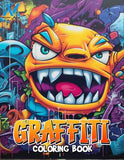 Graffiti 30 Pages Printable Coloring Book