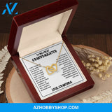 Granddaughter - Great Granddaughter - Interlocking Hearts Necklace