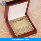 (Granddaughter) Most Beautiful - Solid Gold with Diamonds Necklace