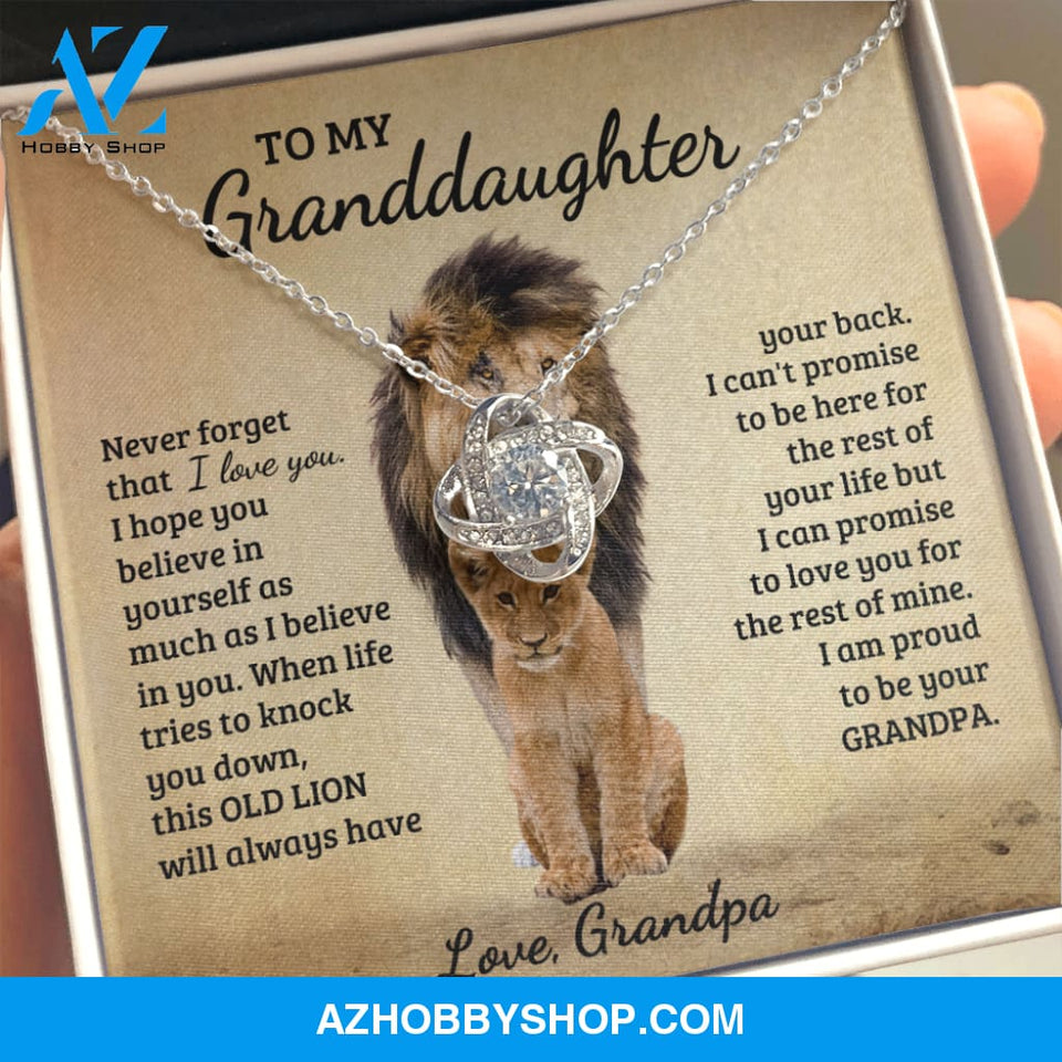 Granddaughter - Proud of you - Necklace