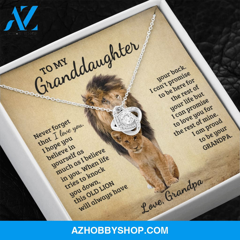 Granddaughter - Proud of you - Necklace