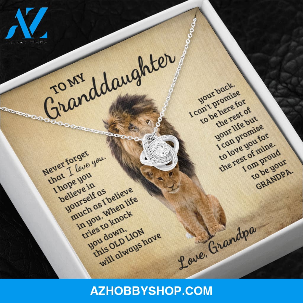 Granddaughter - Proud of you - Necklace