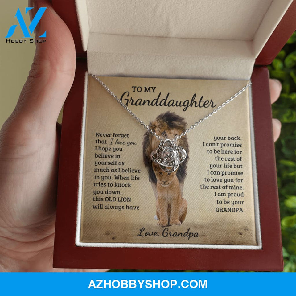Granddaughter - Proud of you - Necklace