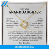 Granddaughter - Straighten Your Crown - Love Knot Necklace