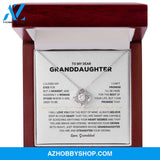 Granddaughter - Straighten Your Crown - Love Knot Necklace