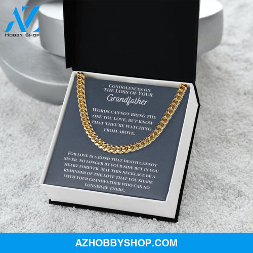 Grandfather - Love Is A Bond - Cuban Link Chain