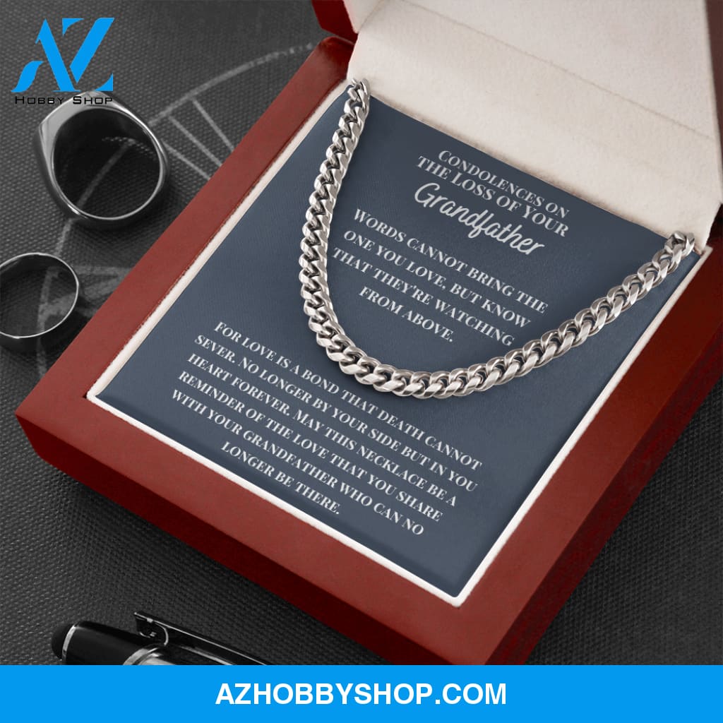 Grandfather - Love Is A Bond - Cuban Link Chain