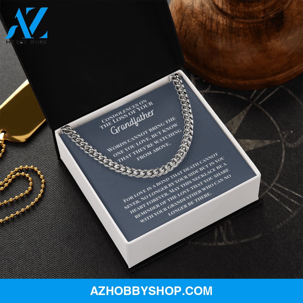 Grandfather - Love Is A Bond - Cuban Link Chain