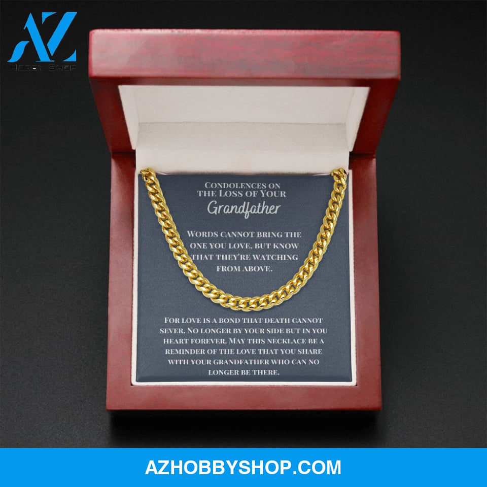 Grandfather - Love Is A Bond - Cuban Link Chain