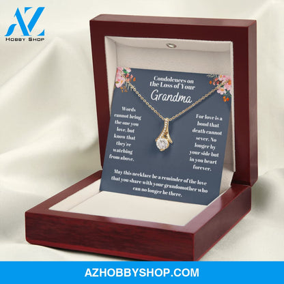 Grandma - No Longer By Your Side - Alluring Necklace