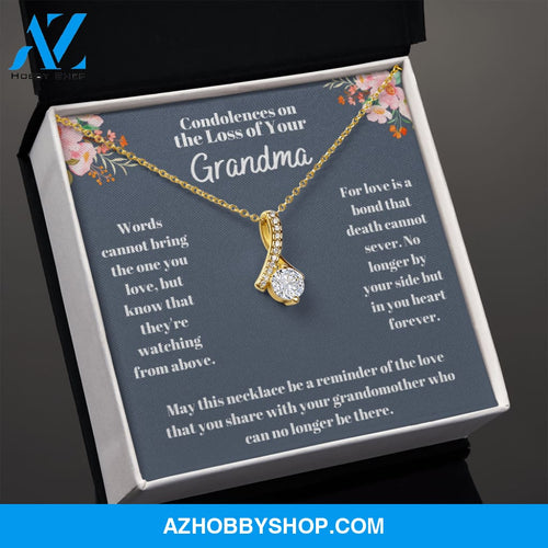 Grandma - No Longer By Your Side - Alluring Necklace