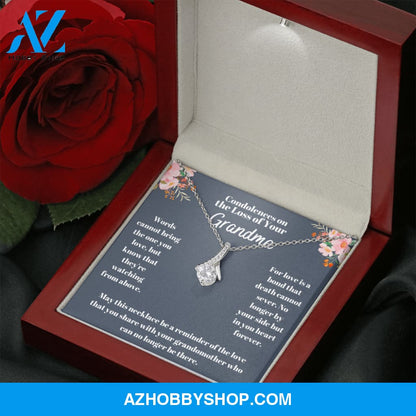 Grandma - No Longer By Your Side - Alluring Necklace