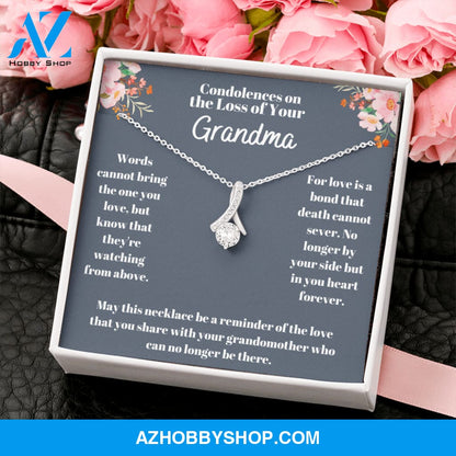 Grandma - No Longer By Your Side - Alluring Necklace