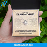 Grandmother Gift from Granddaughter - Love Knot Necklace