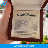 Grandmother Gift from Granddaughter - Love Knot Necklace