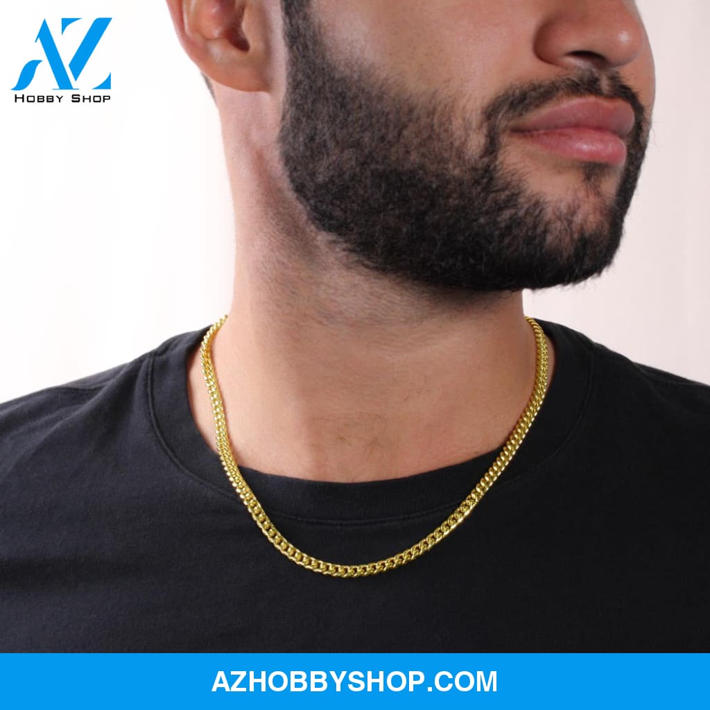 Grandson - Always Be Strong - Cuban Link Chain
