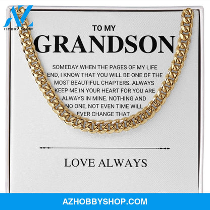 Grandson - Most Beautiful Chapters - Cuban Link Chain