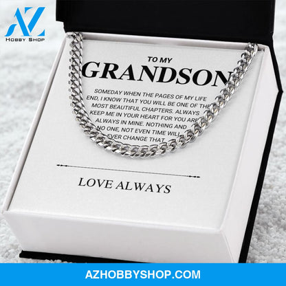 Grandson - Most Beautiful Chapters - Cuban Link Chain