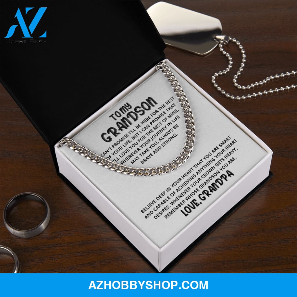 Grandson - Piece Of Heart - Cuban Link Chain