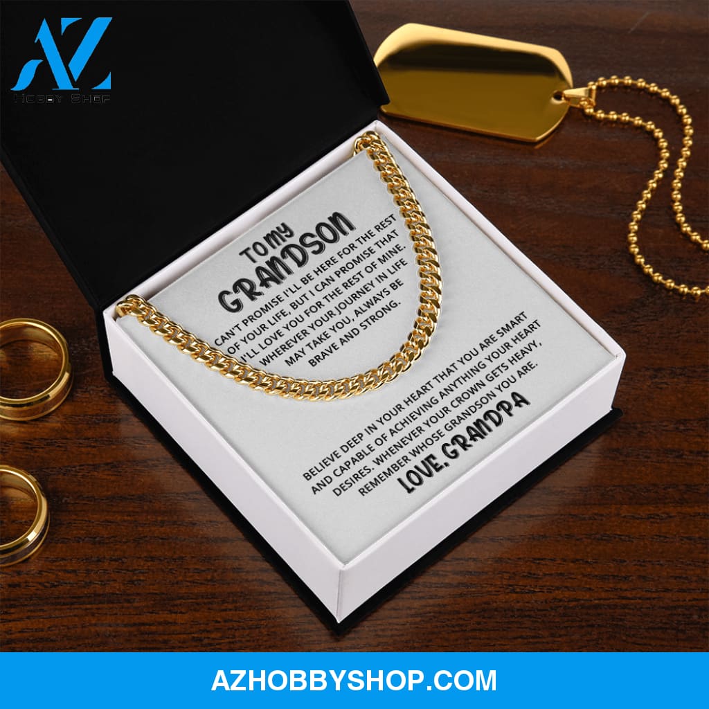 Grandson - Piece Of Heart - Cuban Link Chain
